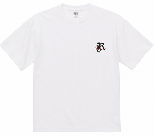 ROSE BIG TEE WHITE