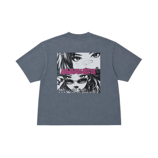 BIG LOGO TEE GLAY