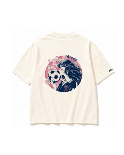 FOOTBALL TEE GIRLS