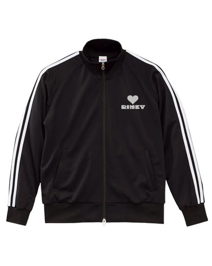 TRACK JACKET BLACK×WHITE