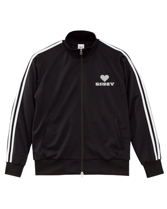 TRACK JACKET BLACK×WHITE