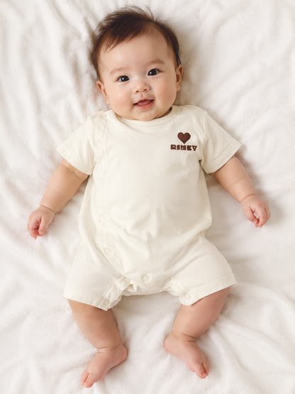 BABY ROMPERS BEIGE