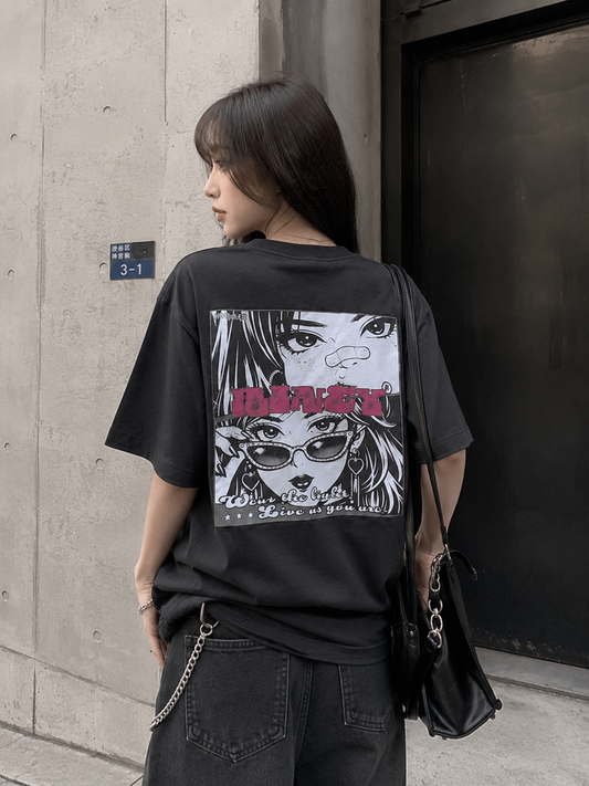 BIG LOGO TEE BLACK