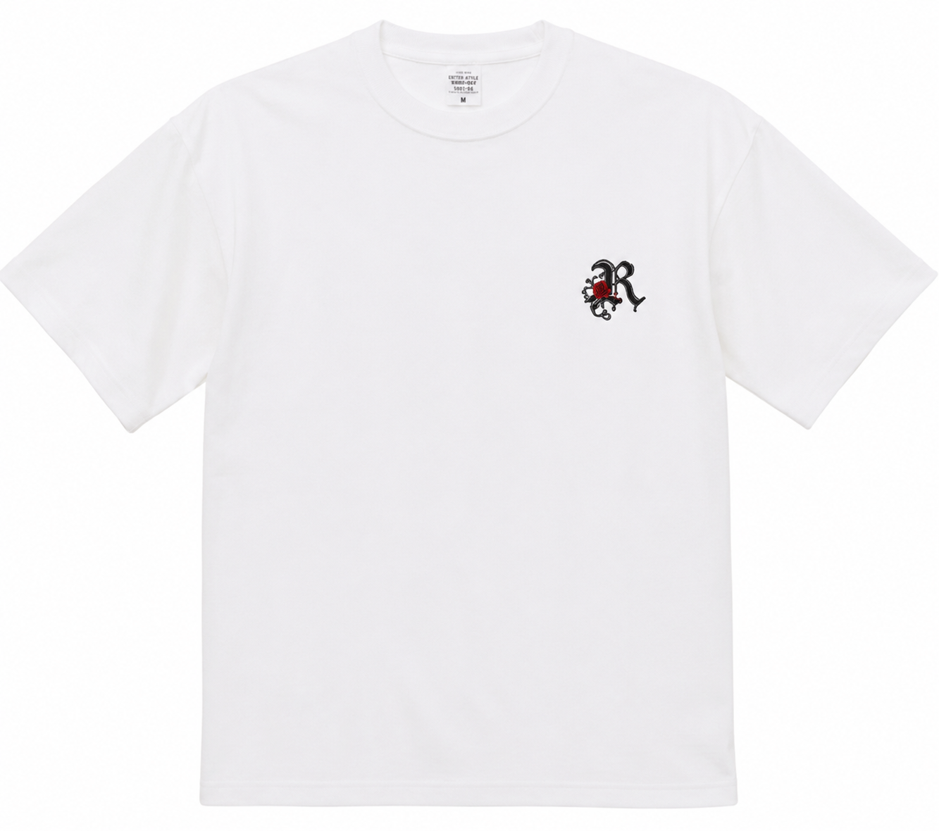 ROSE BIG TEE WHITE