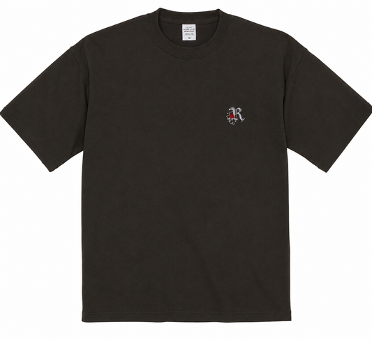ROSE BIG TEE BROWN