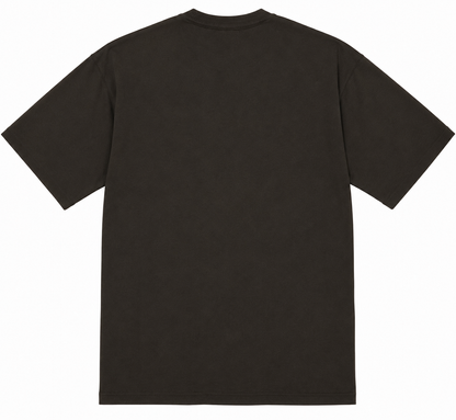 ROSE BIG TEE BROWN