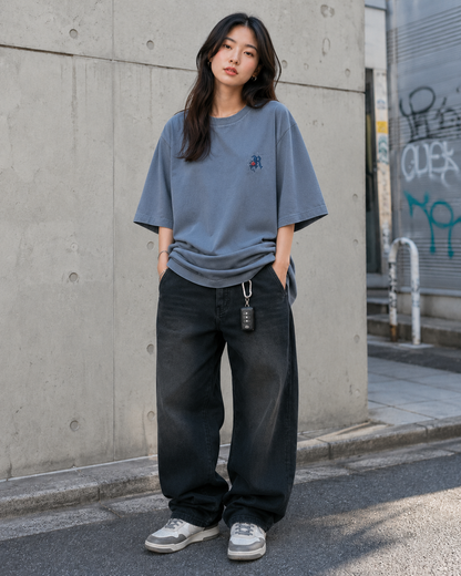 BIG LOGO TEE GLAY