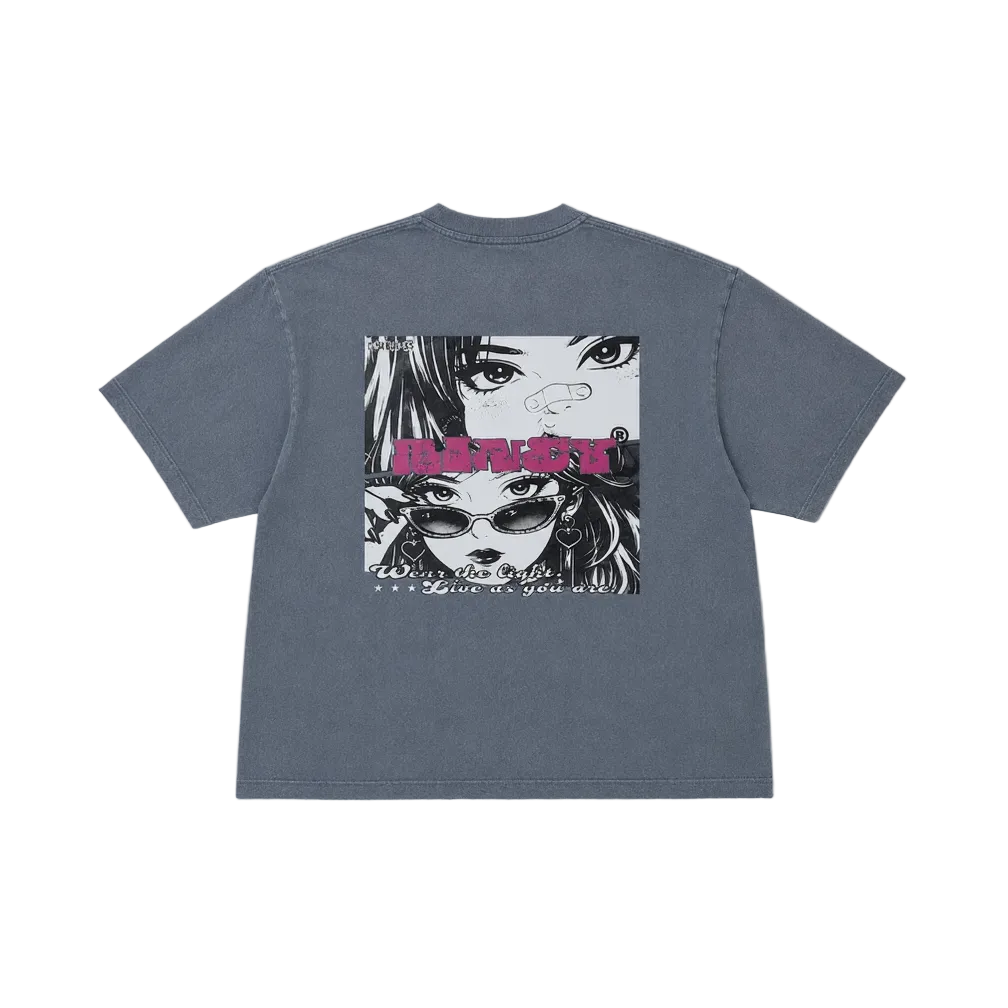 BIG LOGO TEE GLAY
