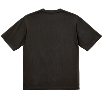 ROSE BIG TEE BLACK