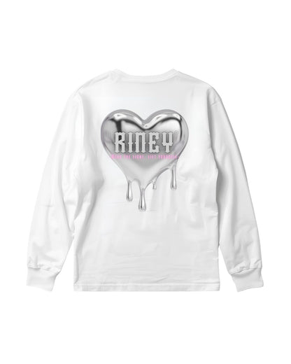LONG SLEEVE TEE WHITE