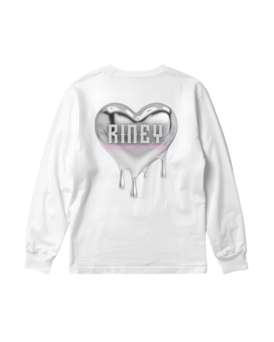 LONG SLEEVE TEE WHITE